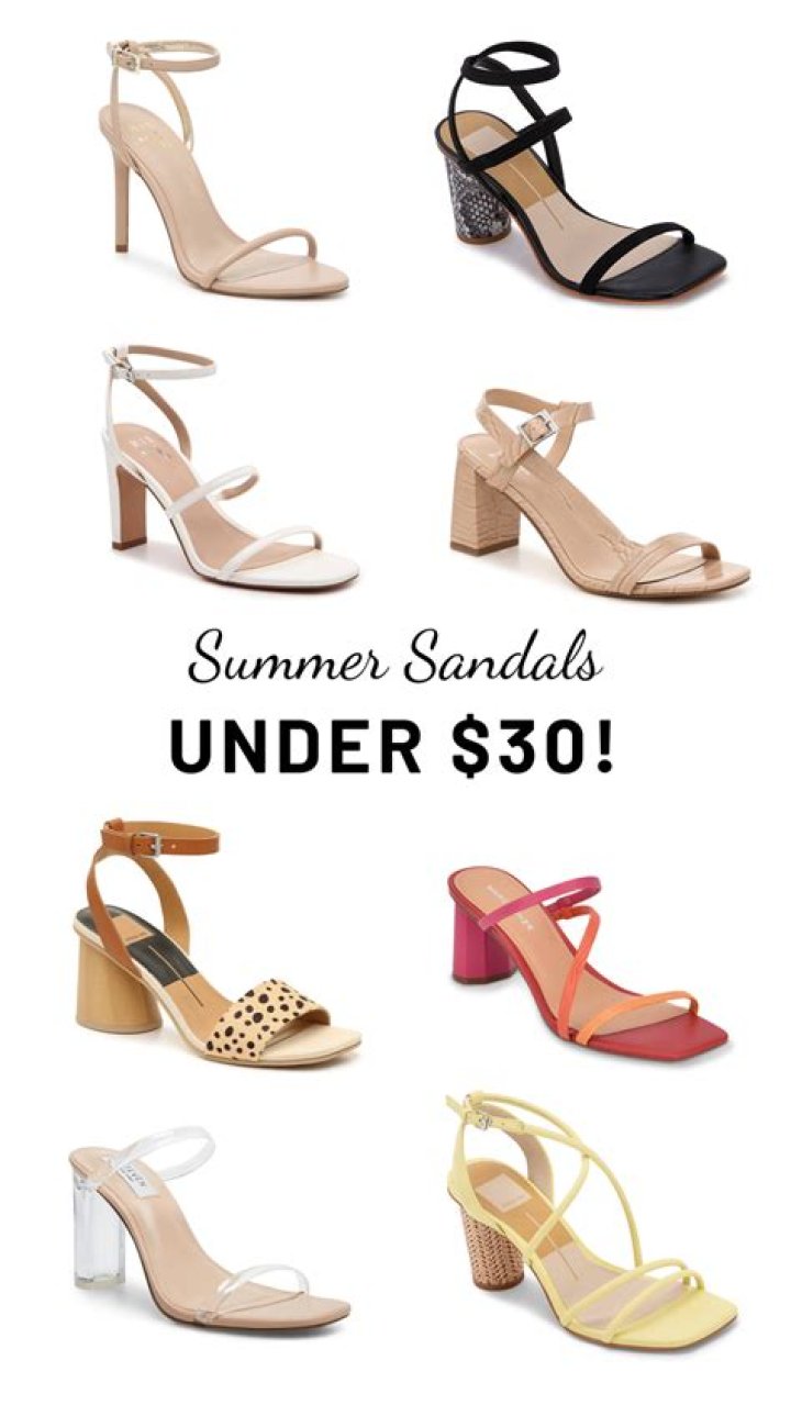 30 Perfect Summer Sandals Under $30