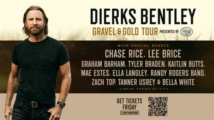 Dierks Bentley Announces His ‘Gold & Gravel’ Tour