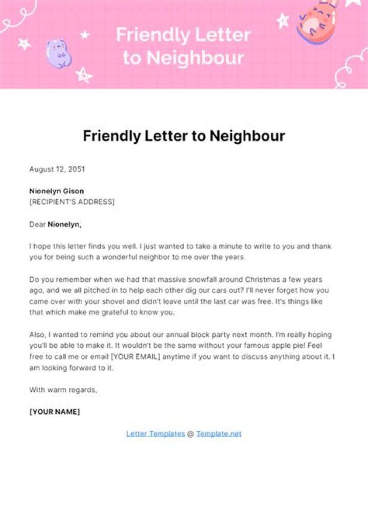 Dog "Writes" Adorable Letter to Neighbors Who Want to Be Her Friend