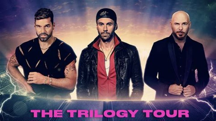 Enrique Iglesias And Aventura Team For Tour