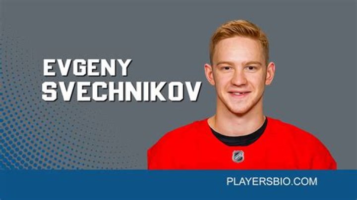 Evgeny Svechnikov Biography- contract, stats, net worth, salary, age, family, relationship, affair, dating, children, career, girlfriend