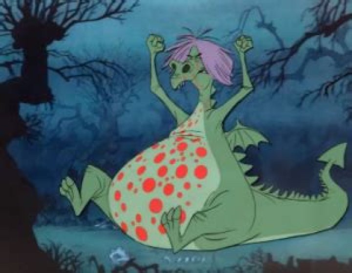 Five Dragons from Disney History