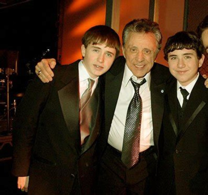 Frankie Valli Children: Francesco Valli, Brando Valli, Emilio Valli, Antonia Valli.