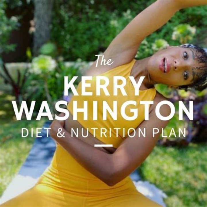 Kerry Washington Workout Routine and Diet Plan