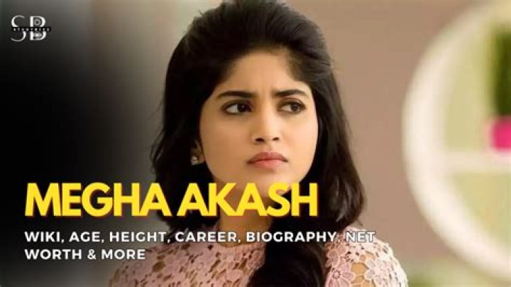 Megha Akash Height, Weight, Age, Body Statistics