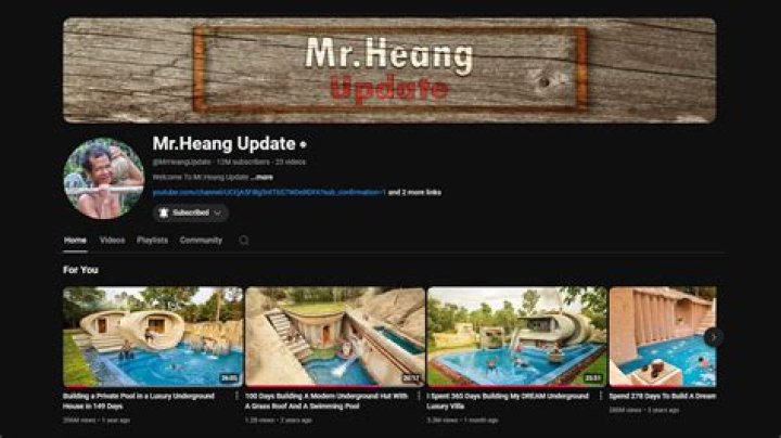 Mr.Heang Update video statistics