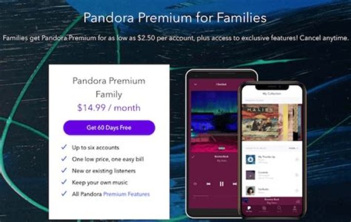 Pandora Unveils Premium Family Plan