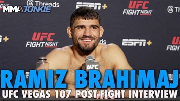 Ramiz Brahimaj MMA Record, Salary, Net worth, Next Fight, Age, Family