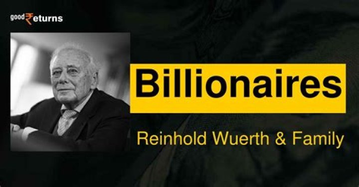 Reinhold Würth Net Worth | Celebrity Net Worth