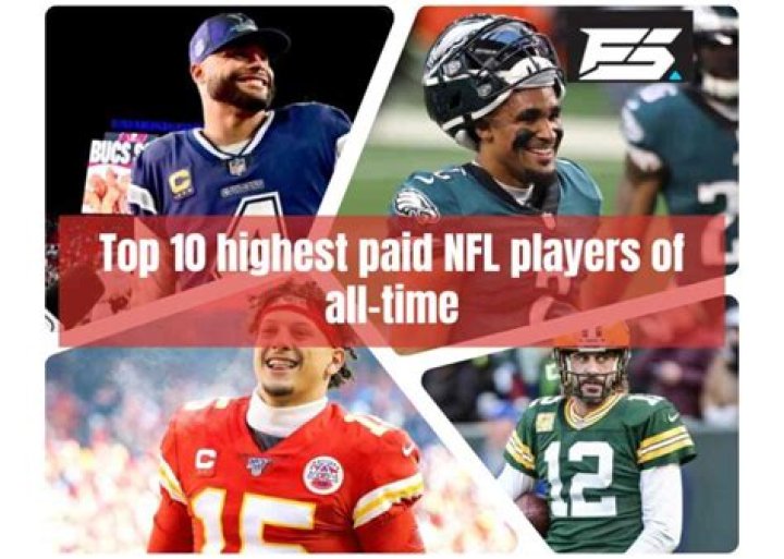 Top 25 Highest Paid NFL Players Of All Time