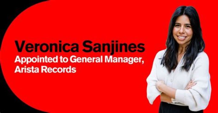 Veronica Sanjines Named General Manager at Arista Records