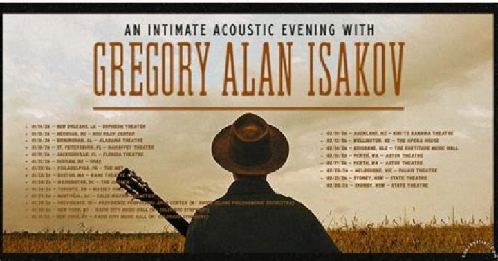 Who is Gregory Alan Isakov Dating Now