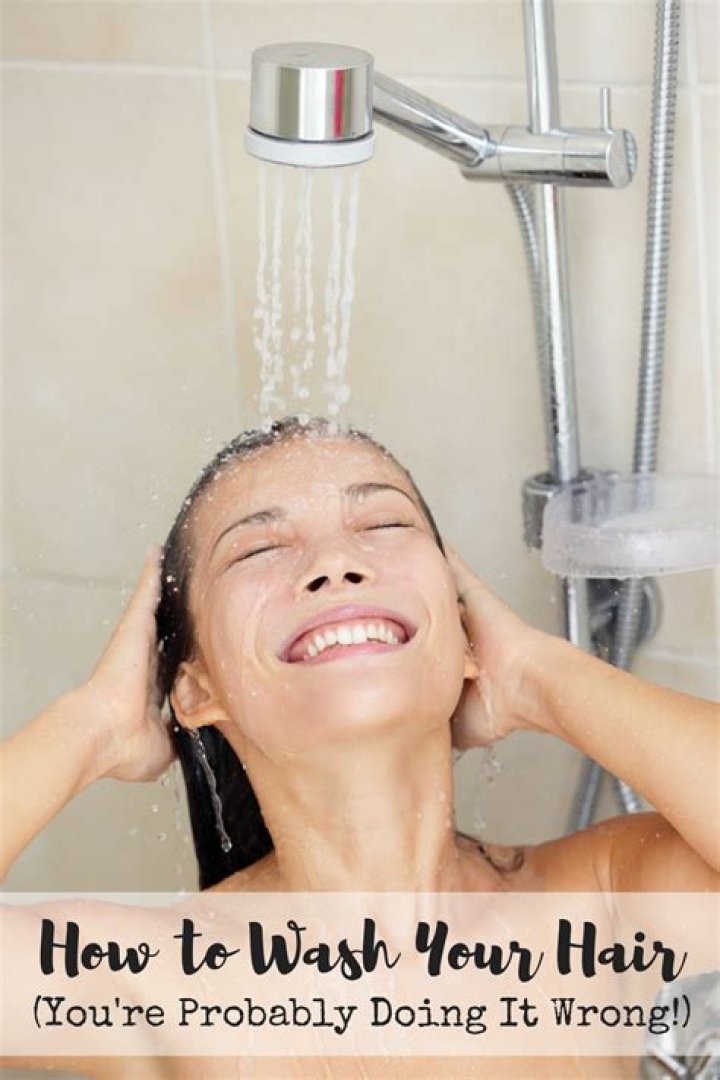 You've Been Washing Your Hair Wrong Your Whole Life, Experts Say